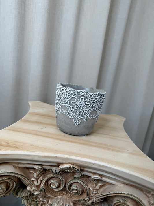 Cache-pot - Dentelle