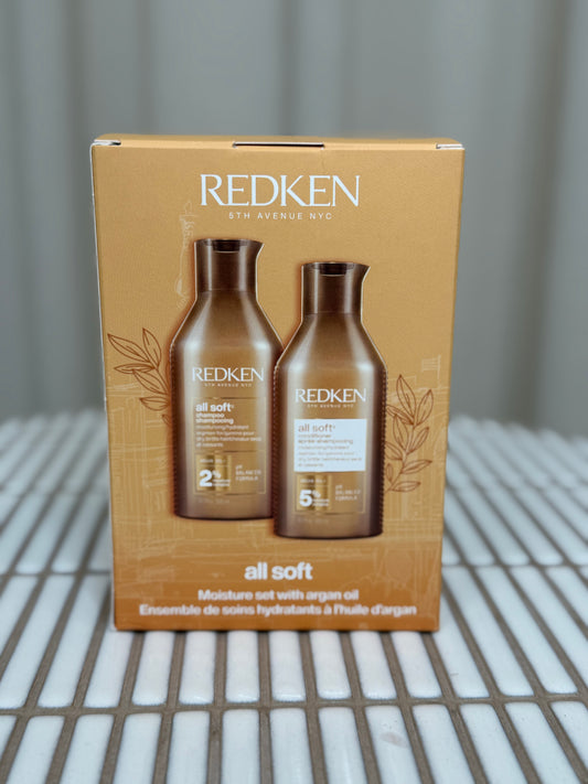 Ensemble De Soins Hydratants À L’huile D’argan - All Soft - Redken