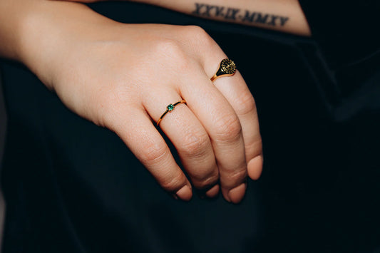 Bague Aveline (Verte)