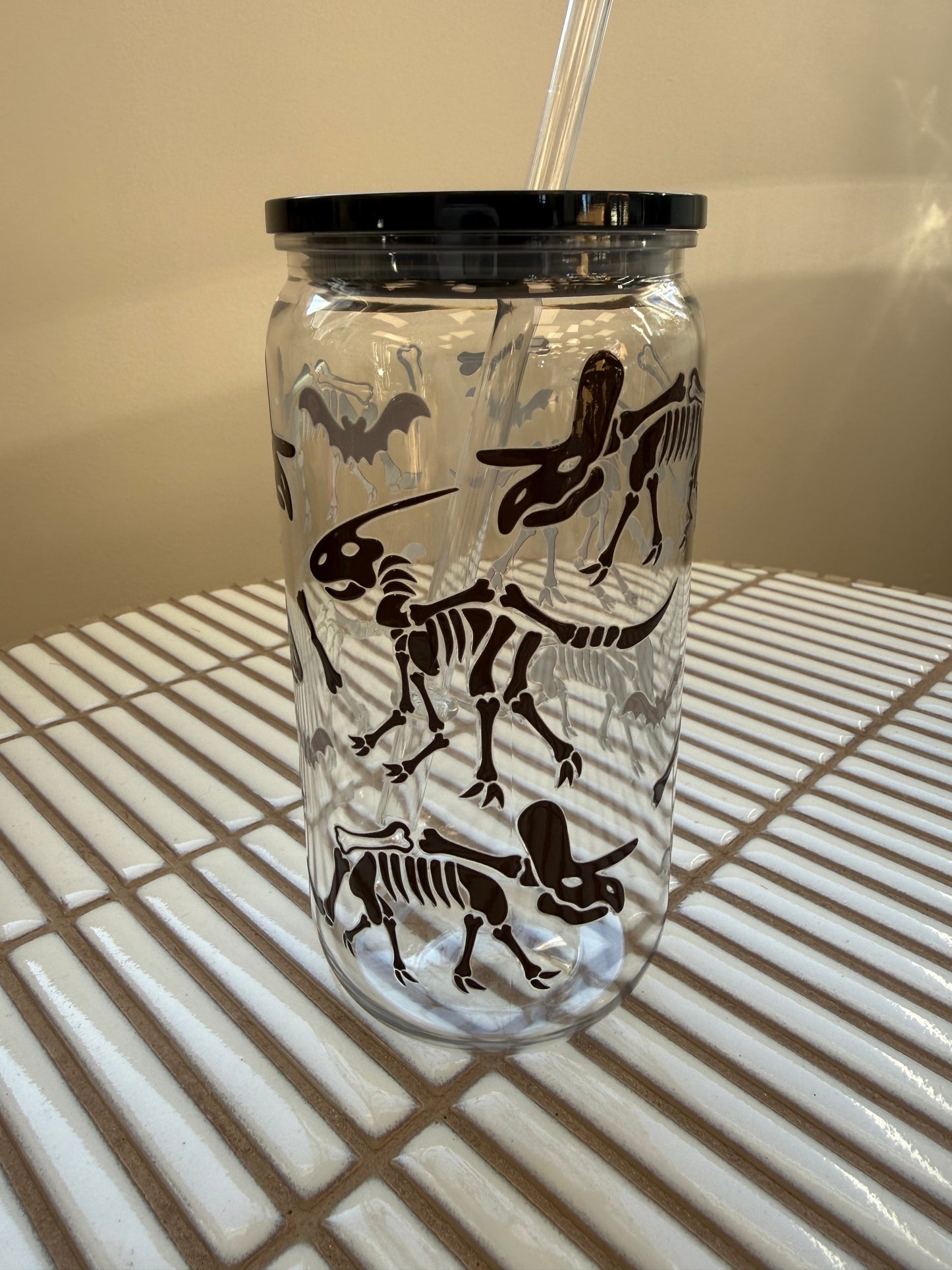 Verre Décoratif En Plastique - Dino Os