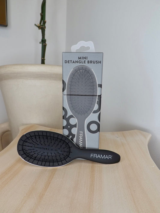 Mini brosse démêlante Framar - Noire