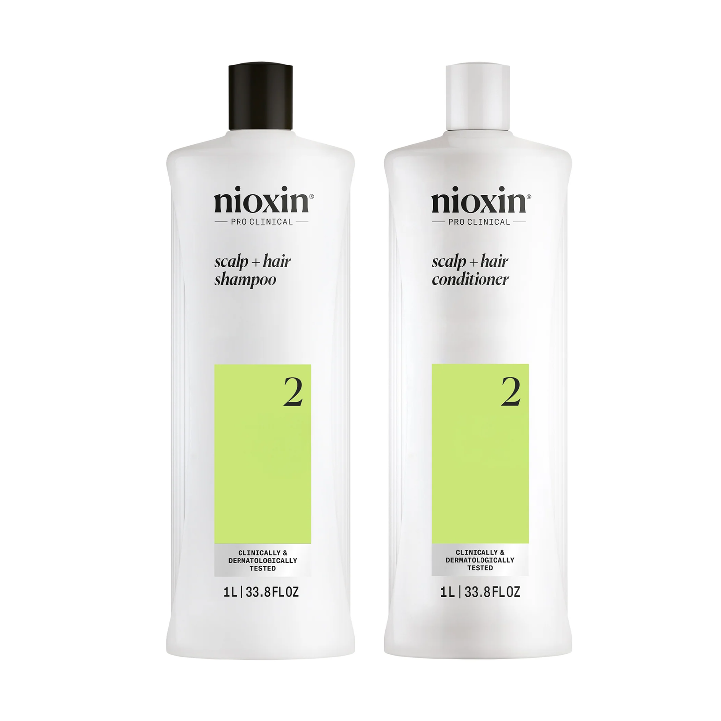 Duo Shampooing Et Revitalisant Nioxin 2 - Combat La Chute Avancée