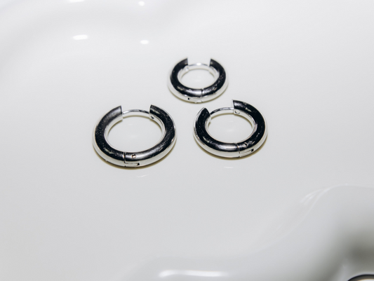Boucles Tinia - Argenté