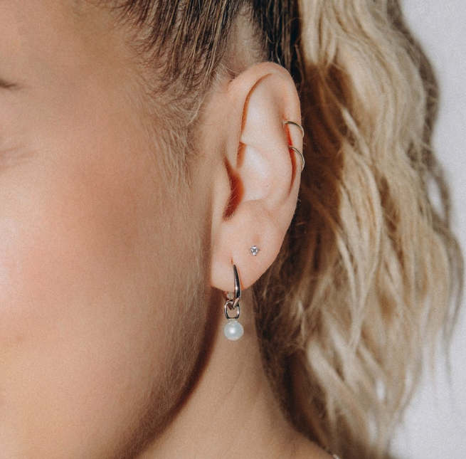 Boucles Évie - Argent