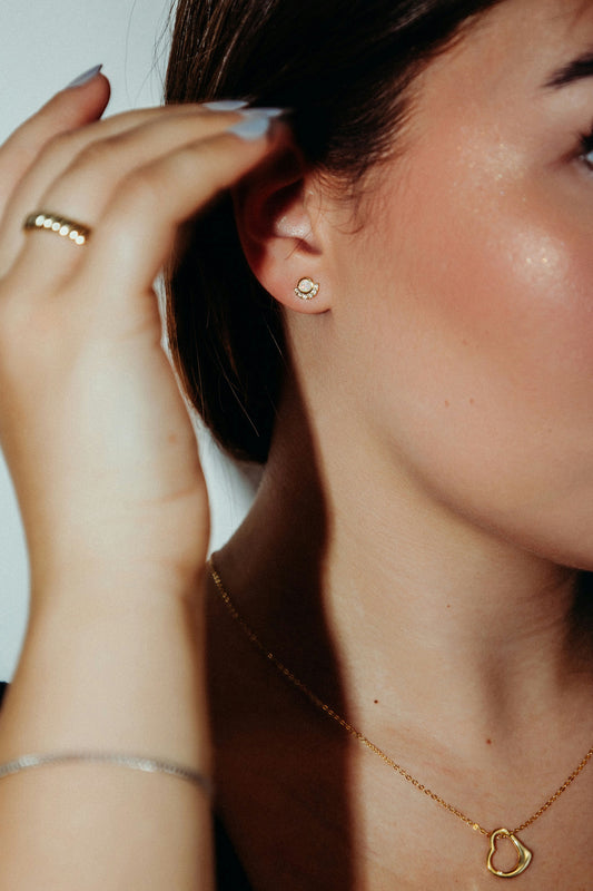 Boutons Noa - Vermeil