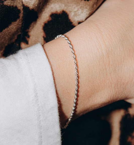Bracelet Torsadé - Argent