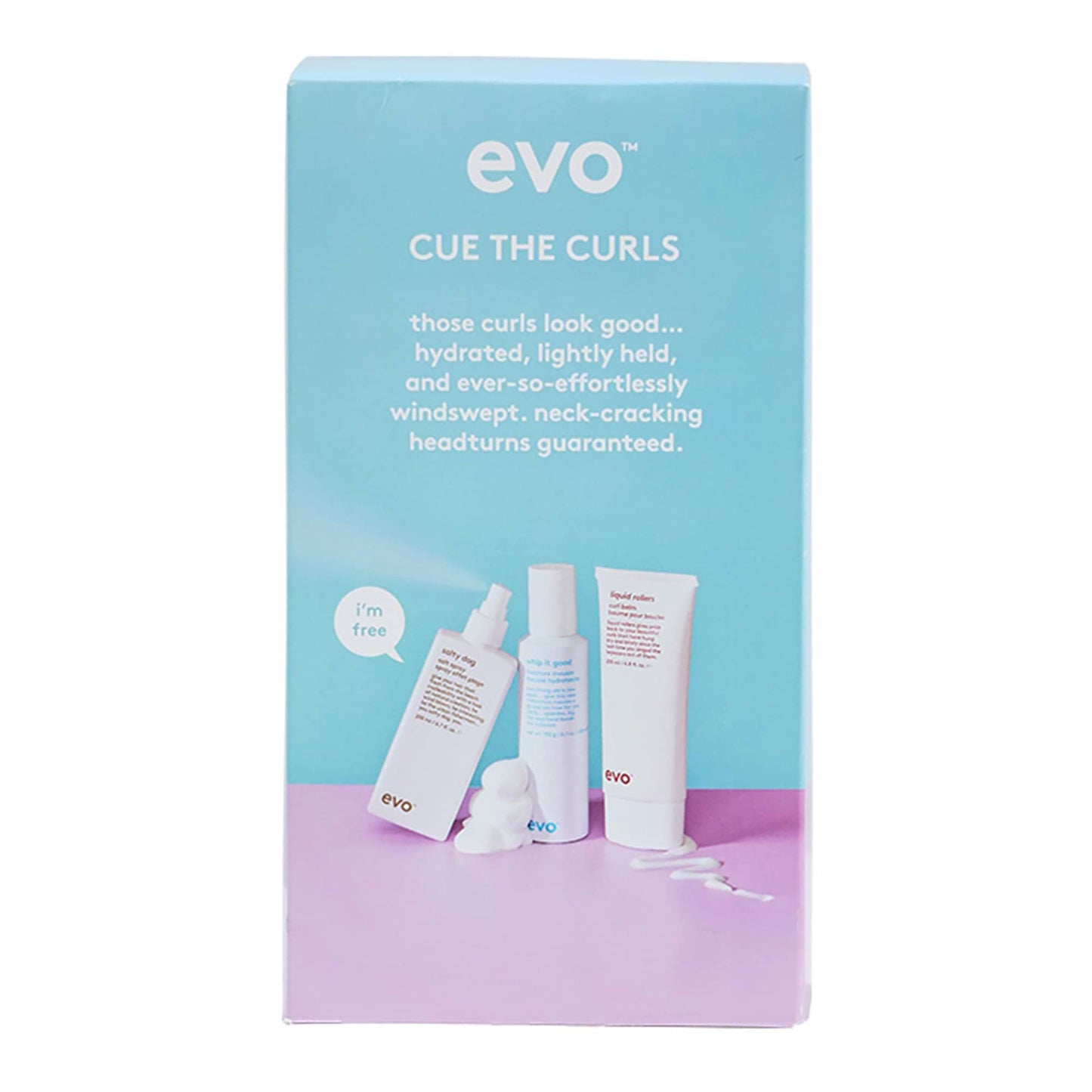 Coffret Cheveux Frisés Evo - Cue The Curls