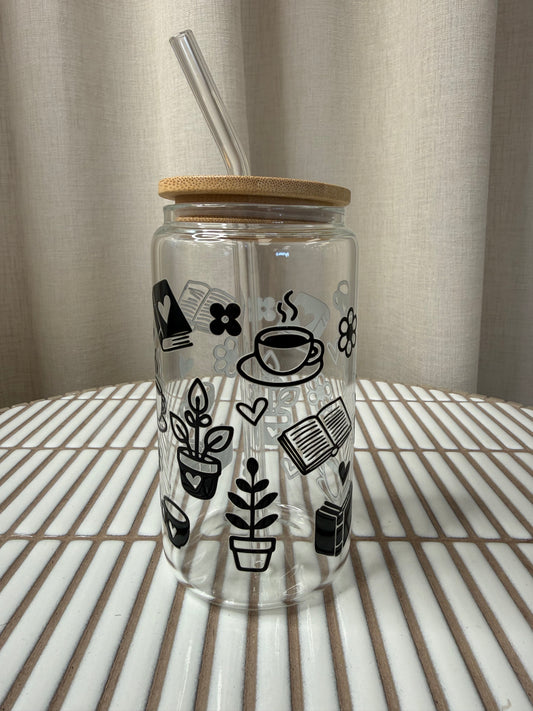 Verre Décoratif En Verre - Relaxe Noir