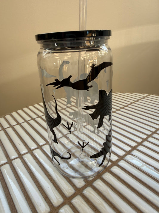 Verre Décoratif En Plastique - Dino Patte