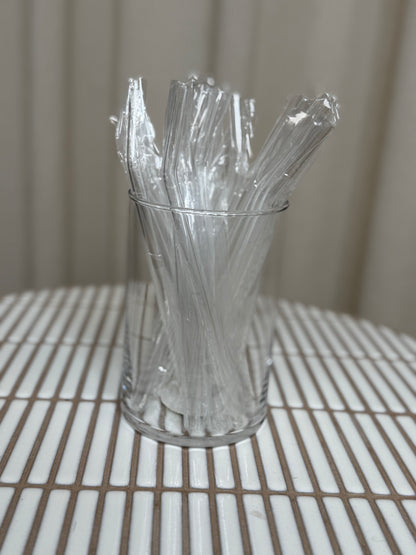 Paille En Verre Pour Verre