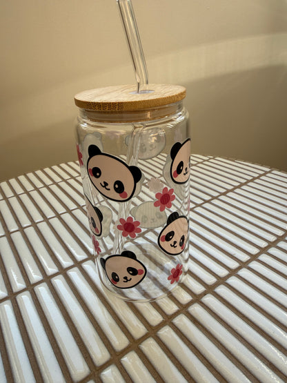 Verre Décoratif En Verre - Panda
