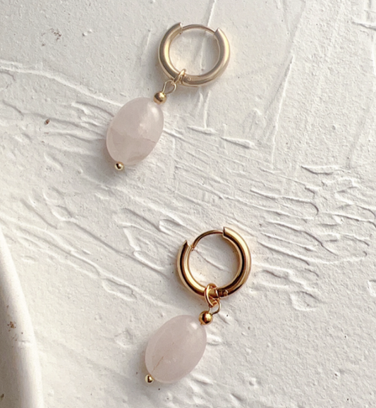 Boucles Lyséa - Rose