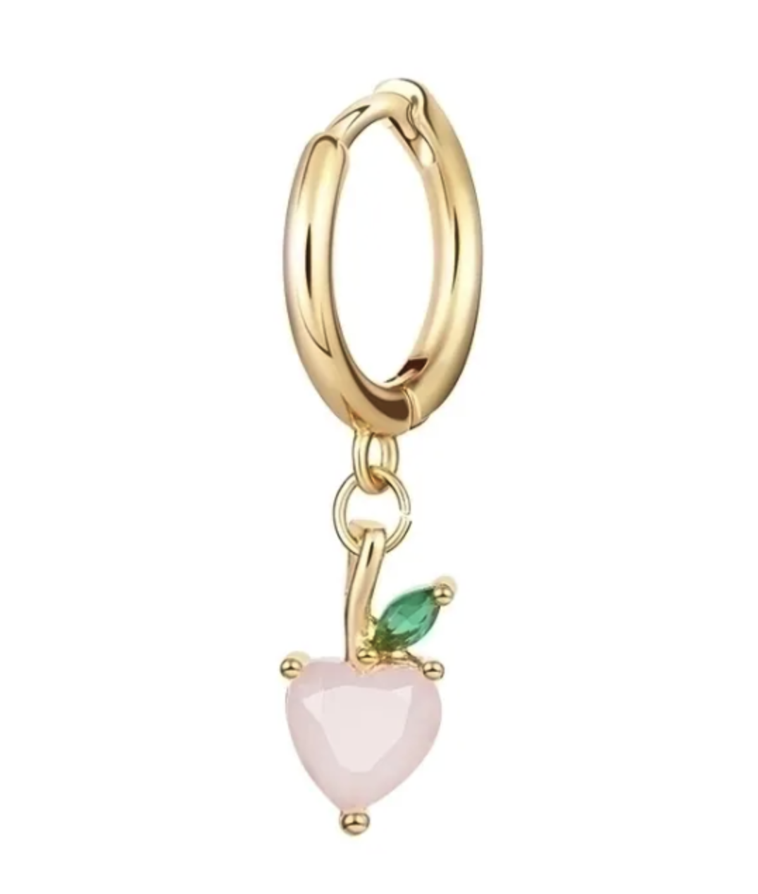 Boucles Citron - Cuivre Plaqué Or 18K