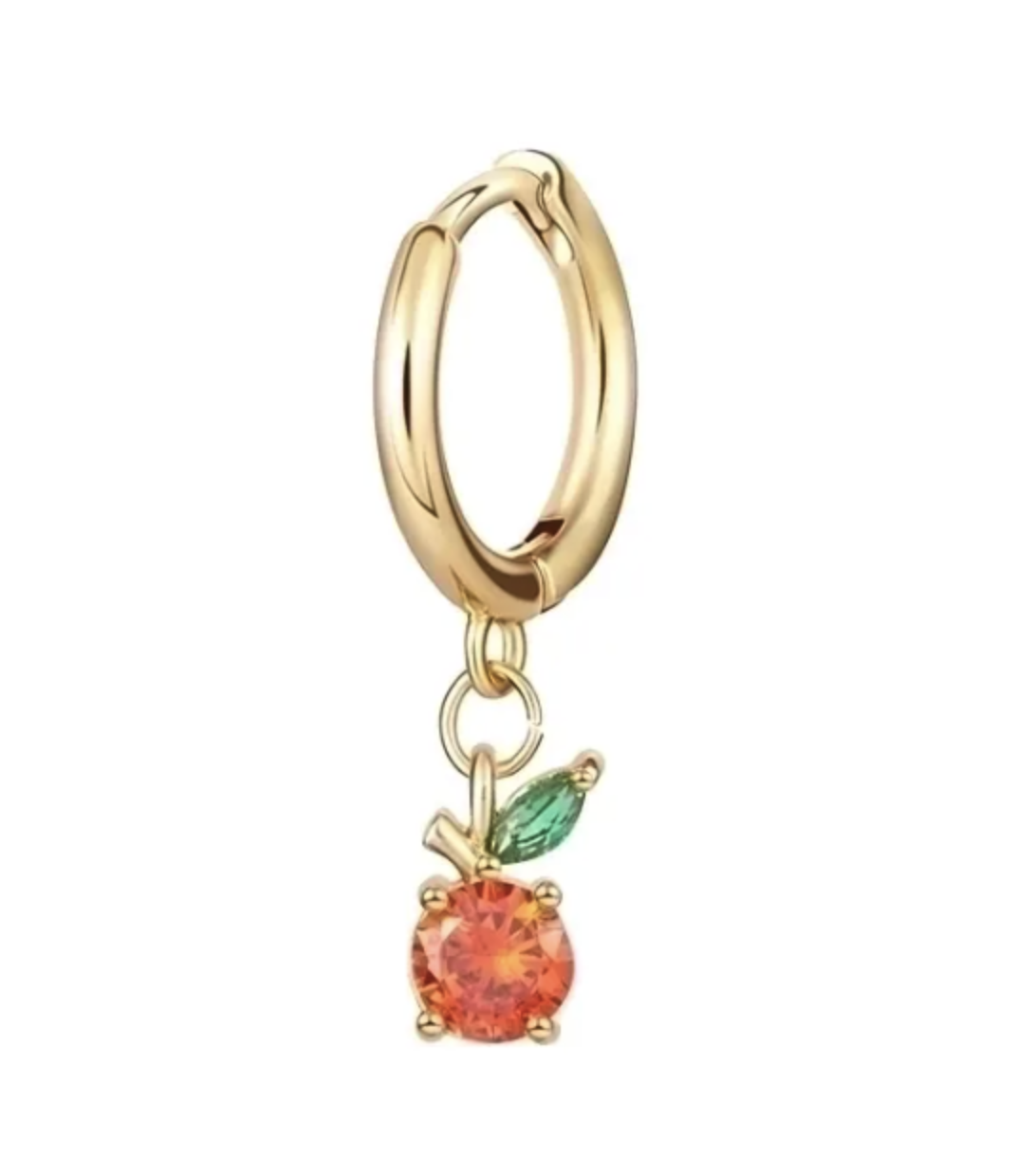 Boucles Pomme - Cuivre Plaqué Or 18K