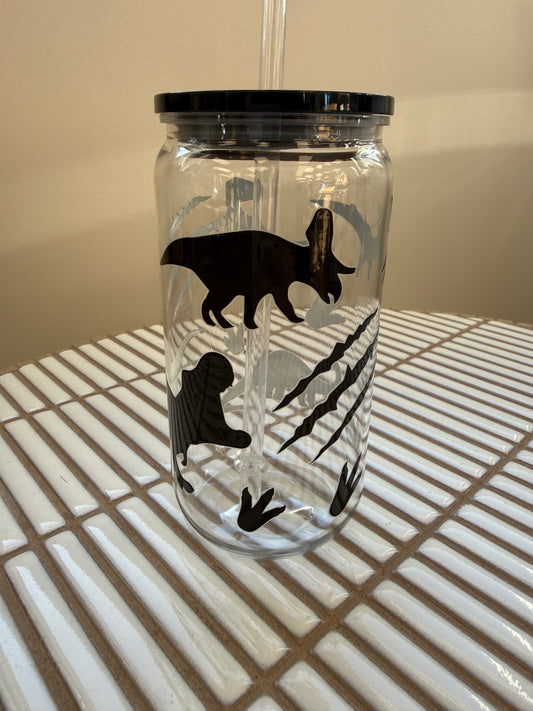 Verre Décoratif En Plastique - Dino Griffe