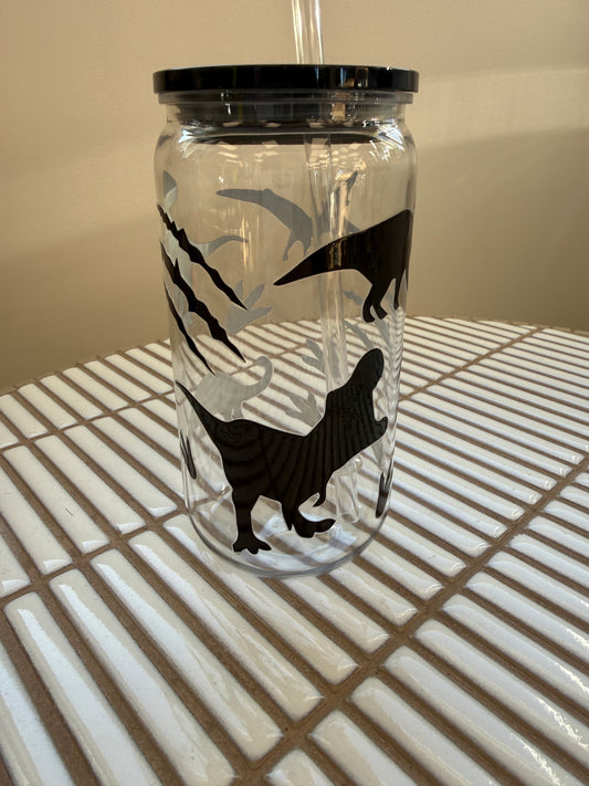 Verre Décoratif En Plastique - Dino Griffe