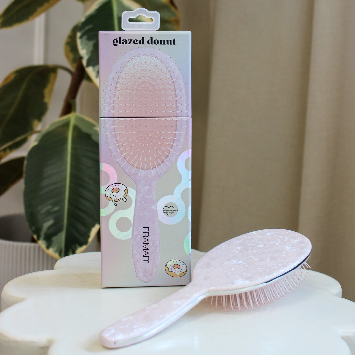 Brosse À Cheveux Démêlante FRAMAR - Glazed Donut