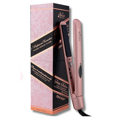 Fer À Lisser Infrarouge Aria Beauty - Stand Out (Rose Gold)