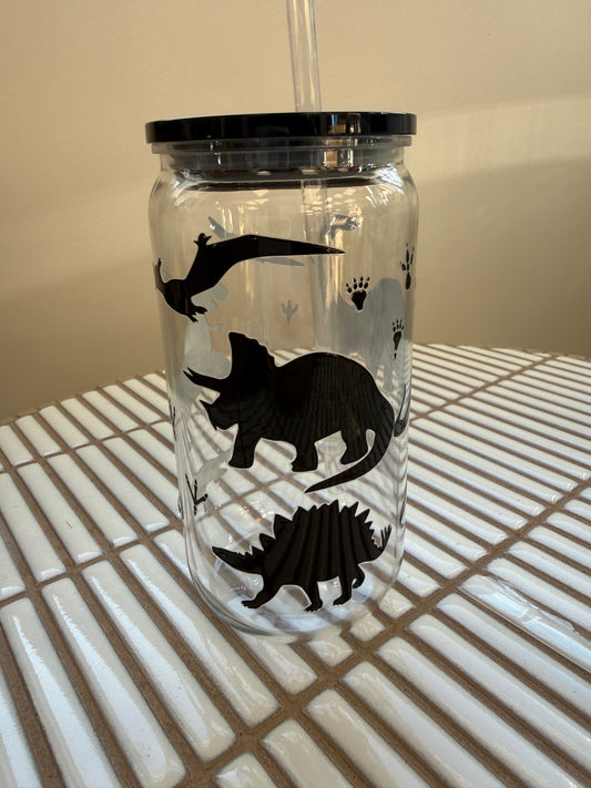 Verre Décoratif En Plastique - Dino Patte