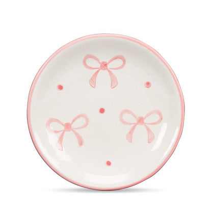 Assiette Boucles Roses
