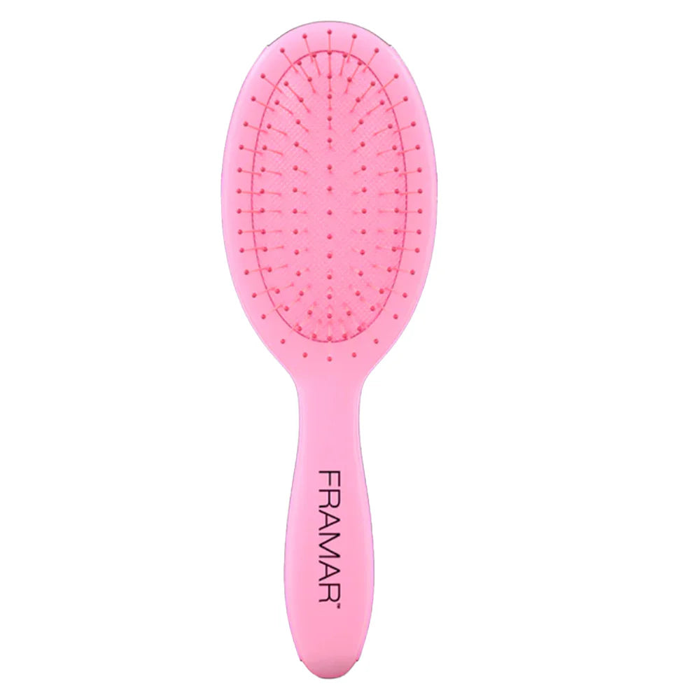 Mini Brosse Démêlante FRAMAR - Rose