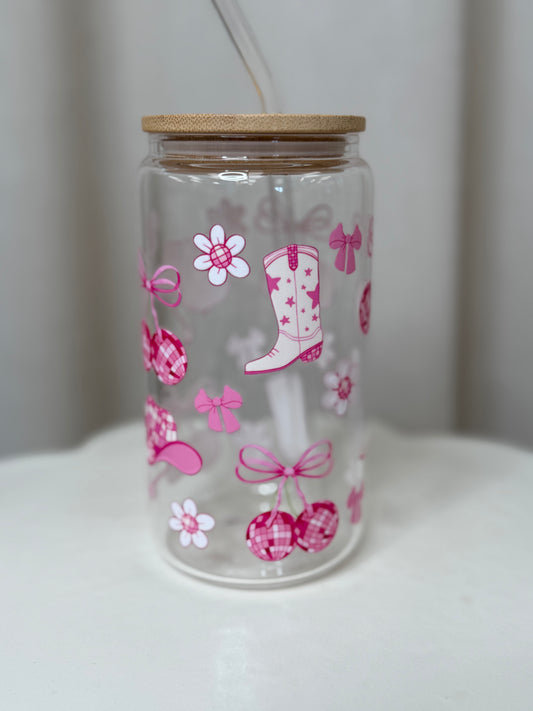 Verre Décoratif En Verre - Summer - Imparfait