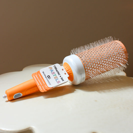 Brosse Thermale Ronde Olivia Garden 55mm - Pastels