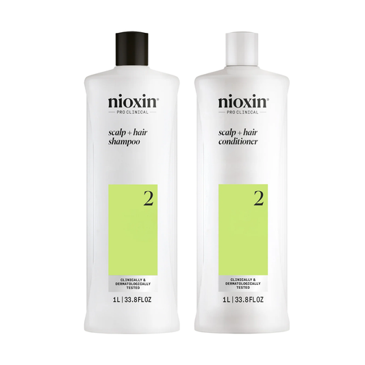 Duo Shampooing Et Revitalisant Nioxin 2 - Combat La Chute Avancée