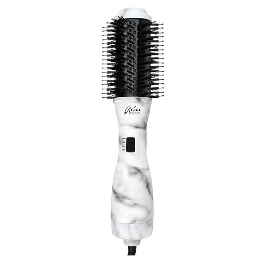 Brosse à Brushing en Marbre - Aria Beauty