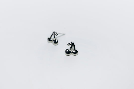 Boutons Cherry - Argent