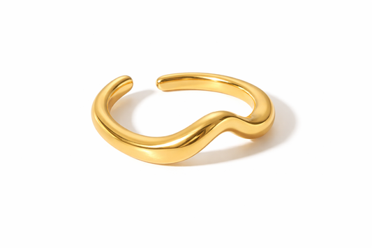 Bague Cima - Stainless Plaqué Or 18k