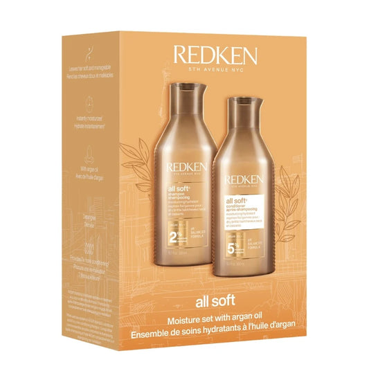 Ensemble De Soins Hydratants À L’huile D’argan - All Soft - Redken