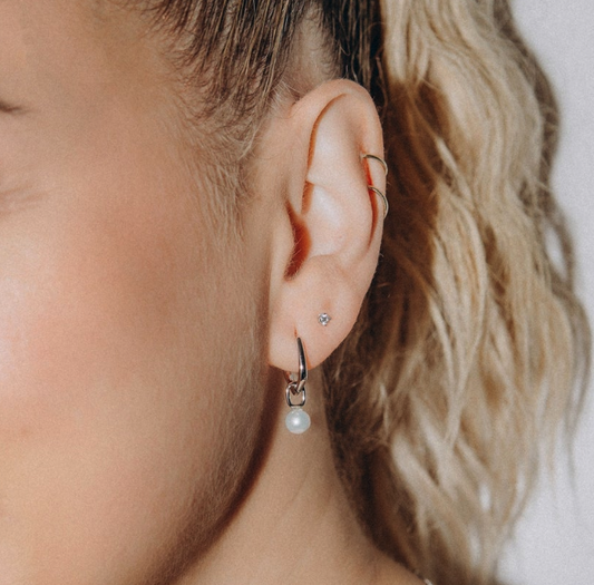 Boucles Évie - Argent