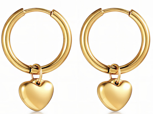 Boucles Lysa - Stainless Plaqué Or