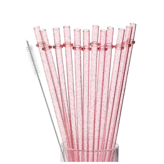 Paille En Plastique Pour Verre