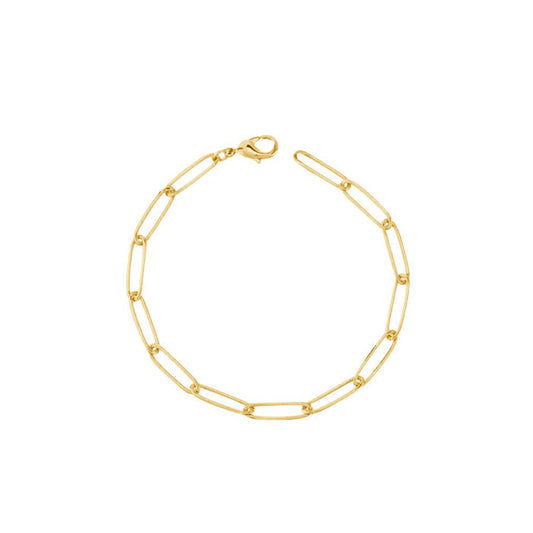 Bracelet Paperclip - Vermeil