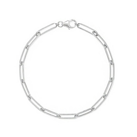 Bracelet Paperclip Large - Argent