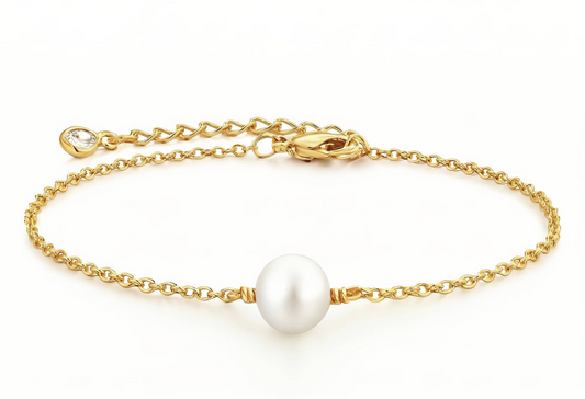 Bracelet Pearl - Stainless Plaqué Or