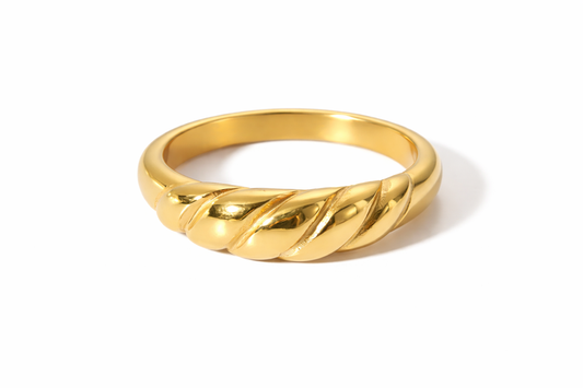 Bague Alyra - Stainless Plaqué Or 18k