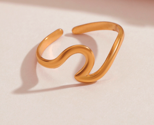 Bague Vaya - Stainless Plaqué Or 18k